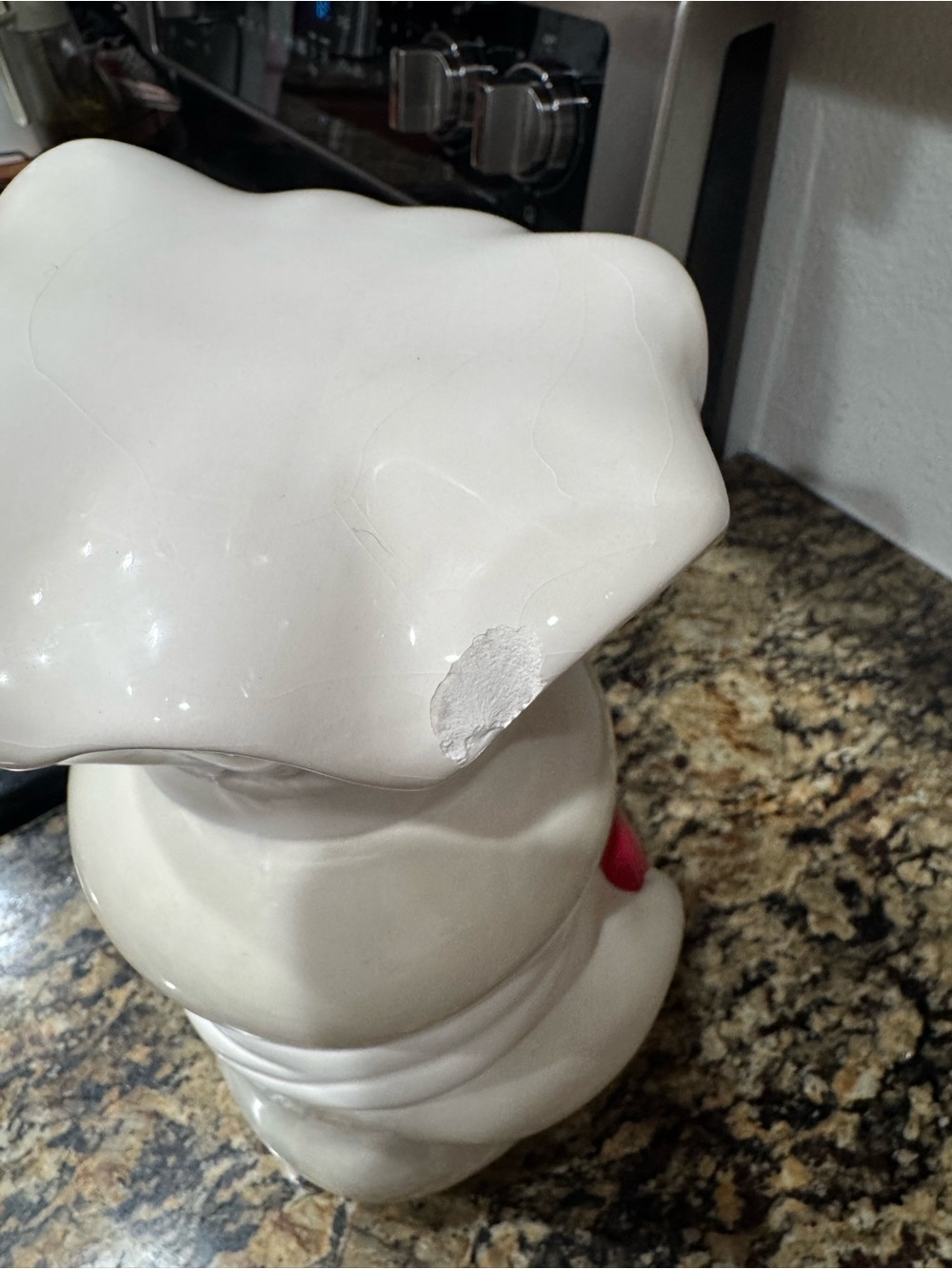 Pillsbury Doughboy "Add a Little Love" ceramic cookie jar - Picture 8 of 10